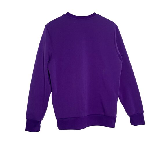 Minnesota Vikings NFL Team Apparel Crewneck Sweatshirt Small Purple & Yellow - Picture 2 of 12